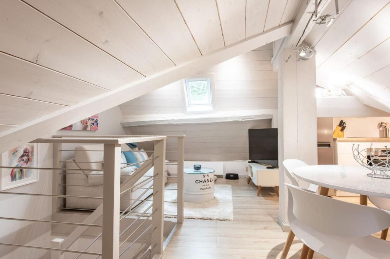 K2 Annecy Rent Lodge Duplex De Deux Chambres Doubles Entierement Renove ภายนอก รูปภาพ